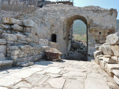 
Narrow gauge skip body at Ephesus, Turkey, September 2011